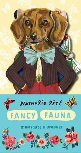Fancy Fauna 12 Notecards - Parkette.