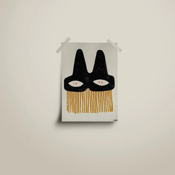 Mask Love Poster - Parkette.