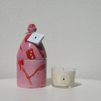 Ceramic Candle Holder and Candle - Parkette.
