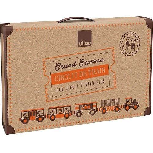 Grand Express Train with Track - Parkette.