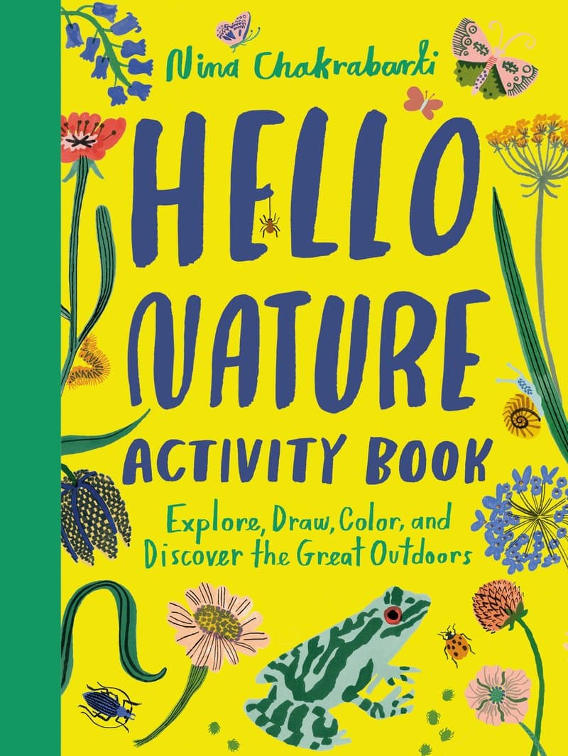 Hello Nature Activity Book: Explore, Draw, Color, and Discover the Great Outdoors - Parkette.