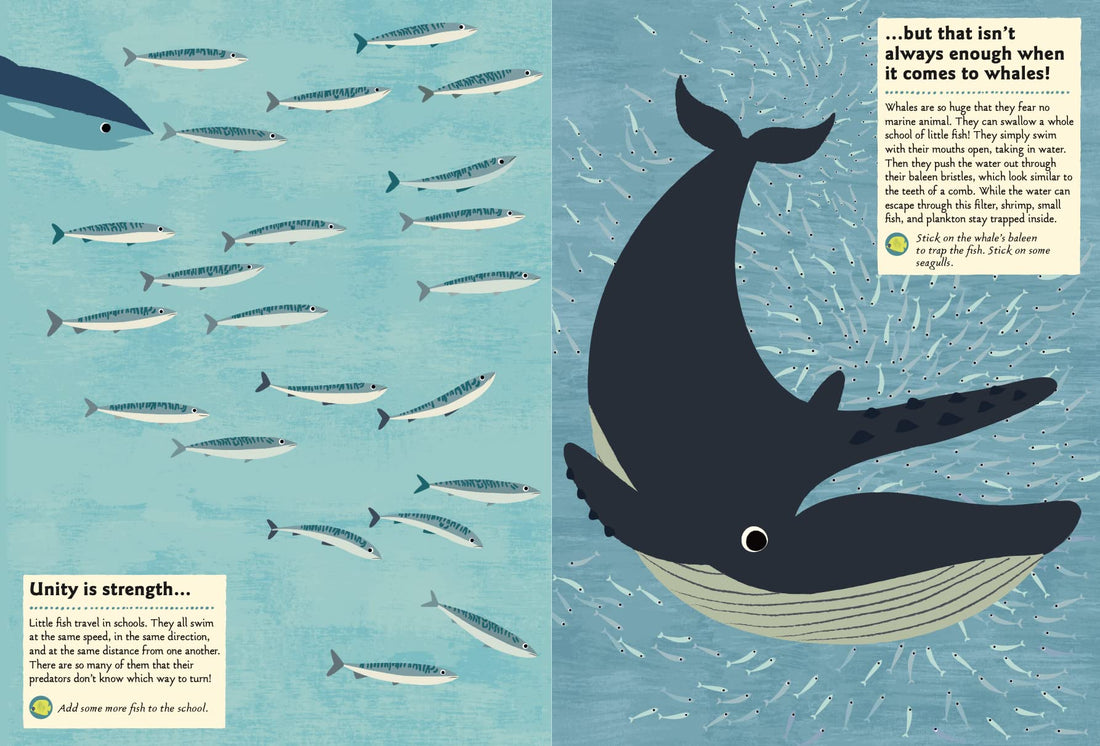In The Ocean: My Nature Sticker Activity Book - Parkette.