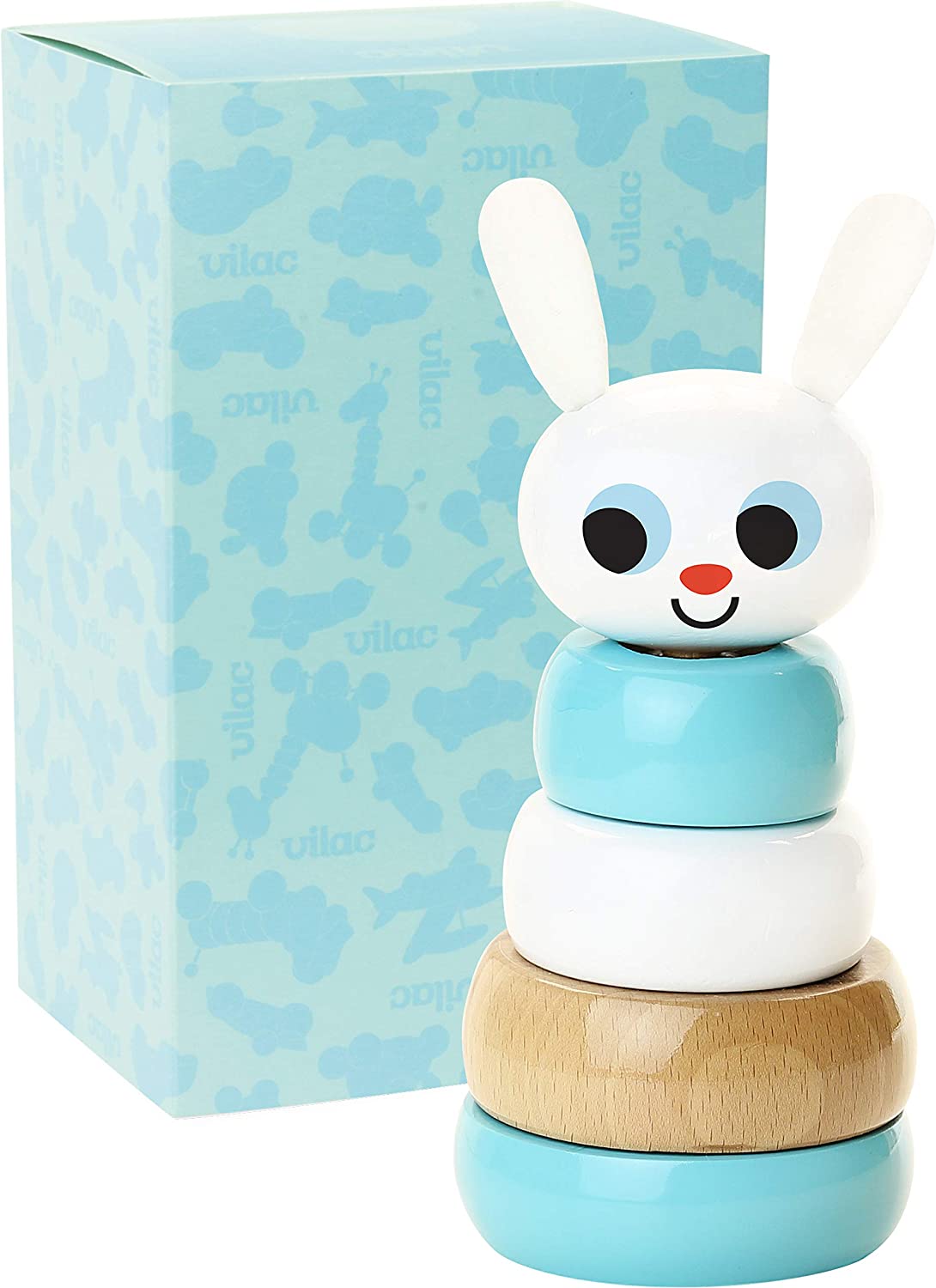 Toy Stack Rabbit Rabbit Stacking Toy | Parkette.