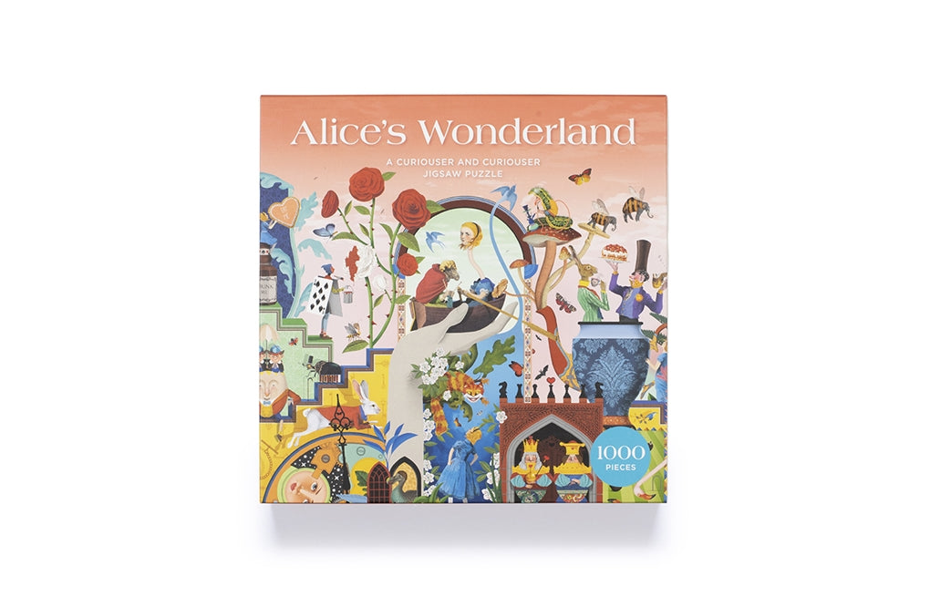 The Alice's Wonderland 1000 Piece Puzzle: A Curiouser and Curiouser Jigsaw Puzzle - Parkette.