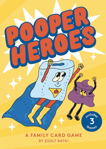 Pooper Heroes: A Family Card Game - Parkette.