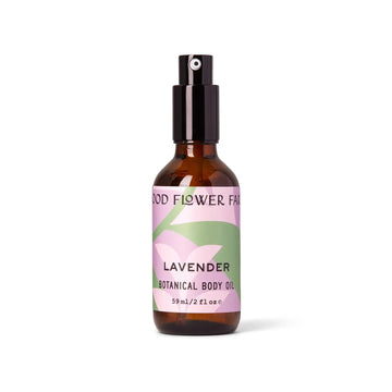 Organic Lavender Botanical Body Oil - Parkette.