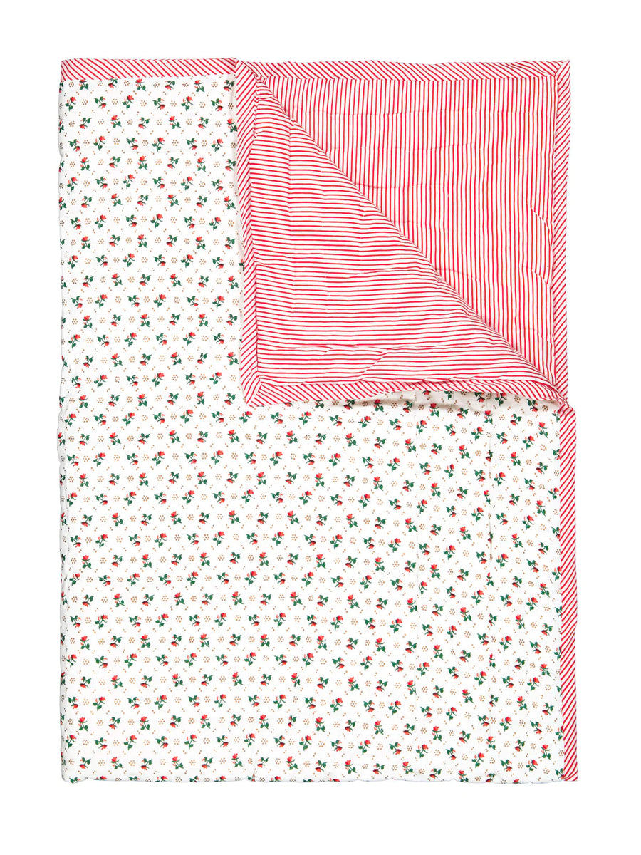 Reversible Hand-Quilted Blanket - Parkette.