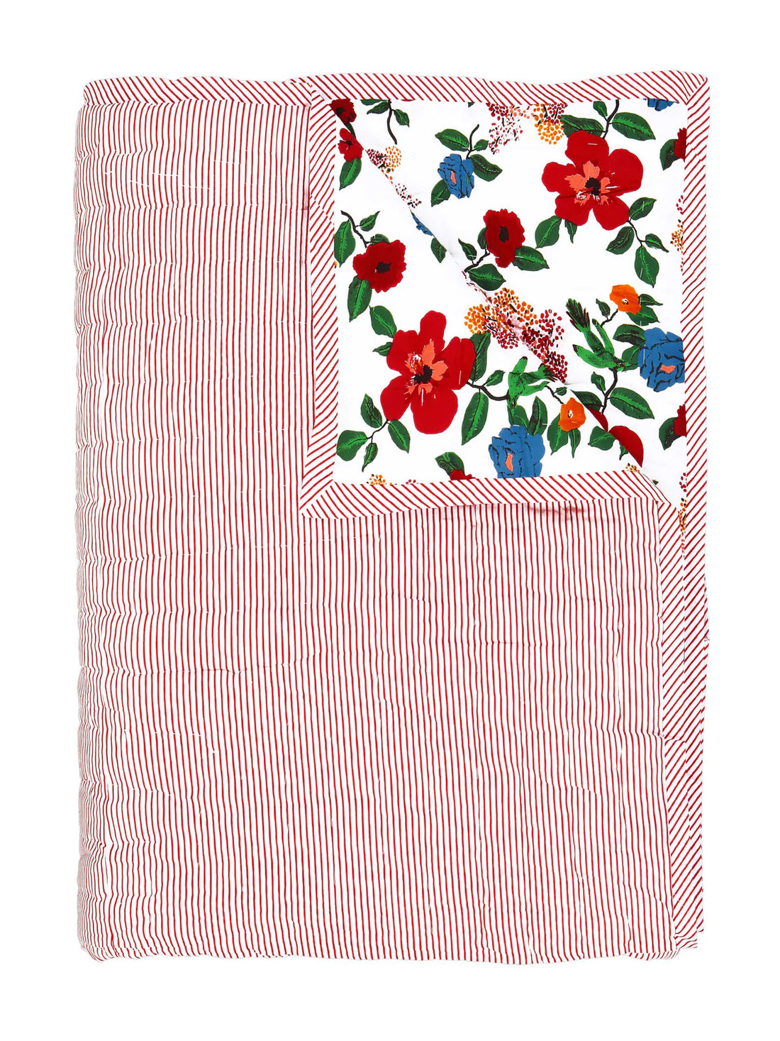 Reversible Hand-Quilted Blanket - Parkette.