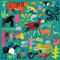 Rainforest Animals 500 Piece Family Puzzle - Parkette.