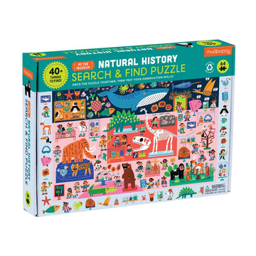 Search and Find At The Museum 64 Piece Puzzle - Parkette.