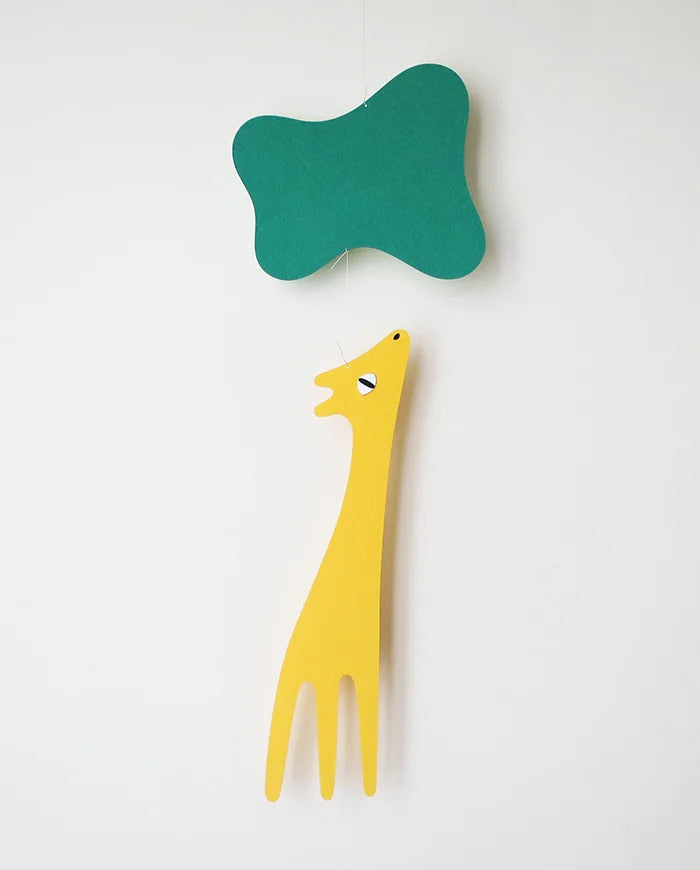 Gerda Giraffe Paper Mobile - Parkette.