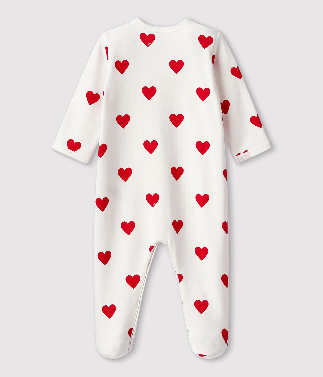 Red Heart Footed Fleece Sleepsuit - Parkette.