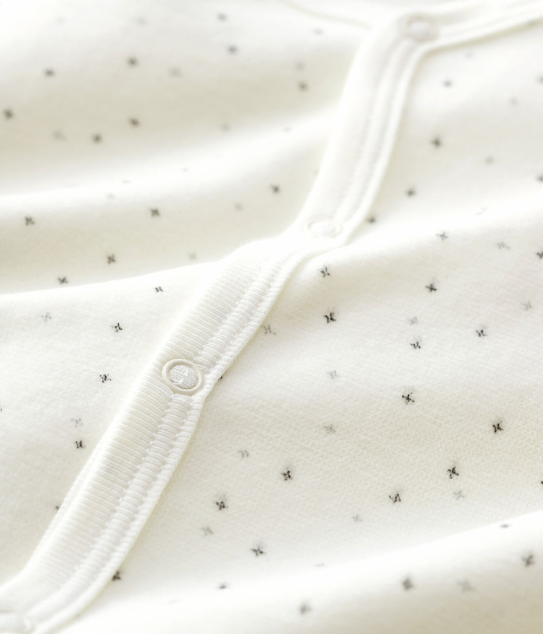 Organic Cotton Velour Sleepsuit - Parkette.