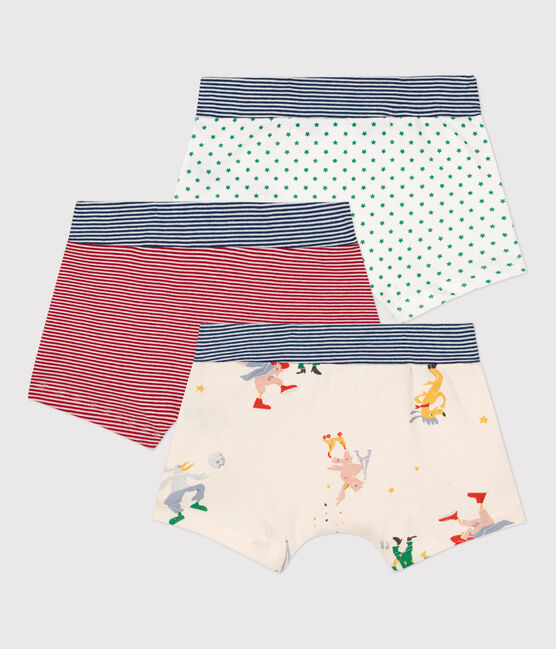 Boys' Cotton Boxers & Glow-In-The-Dark Pair 3 Pack - Parkette.