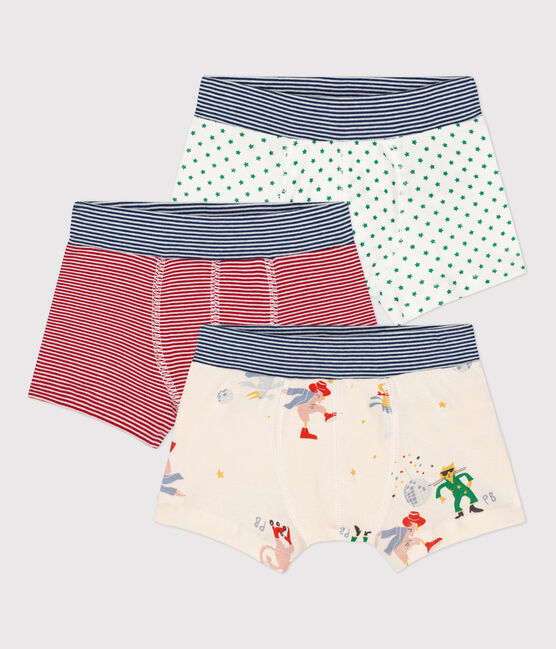 Boys' Cotton Boxers & Glow-In-The-Dark Pair 3 Pack - Parkette.