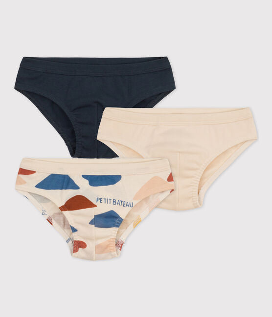 Boys' Cotton Briefs 3 Pack - Parkette.