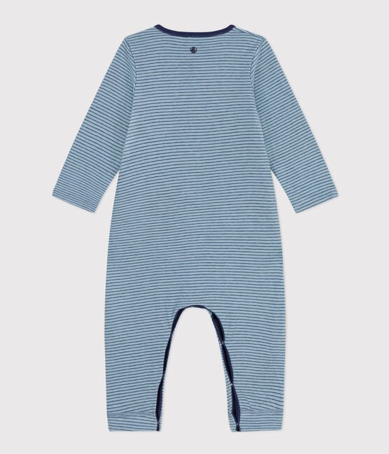 Stripy Cotton Jumpsuit - Parkette.
