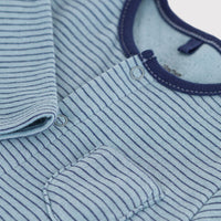 Stripy Cotton Jumpsuit - Parkette.