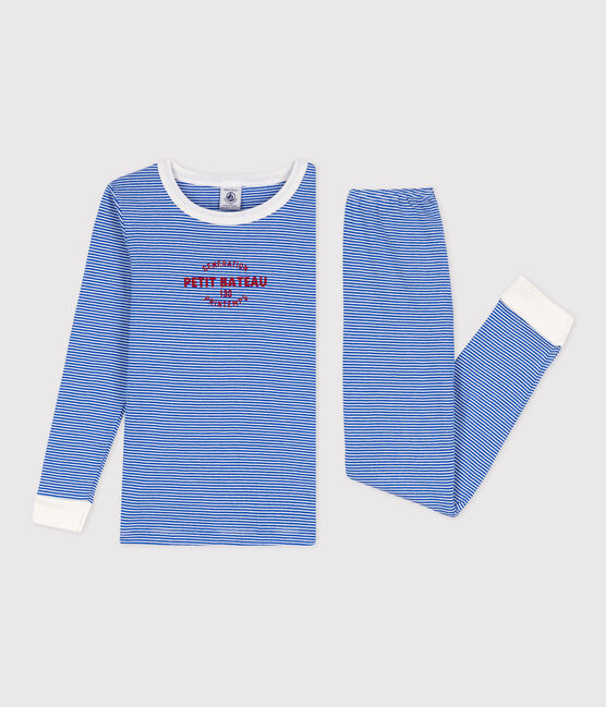 Stripy Cotton Pajamas - Parkette.