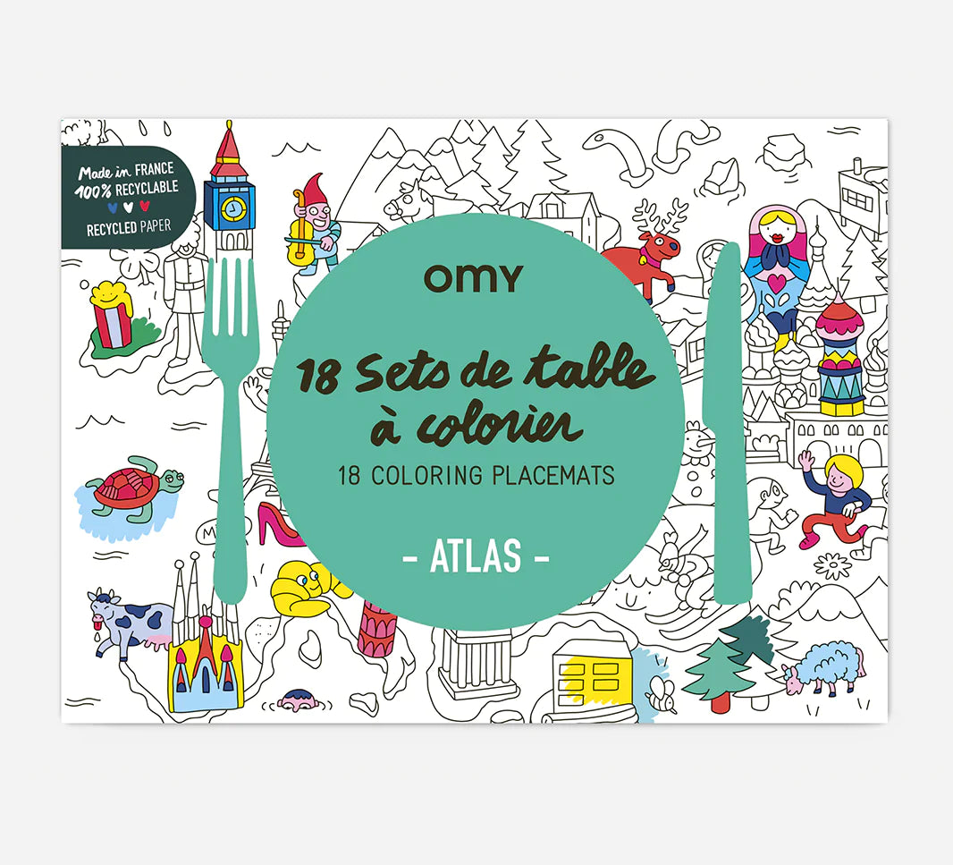 Colouring Placemats - Parkette.