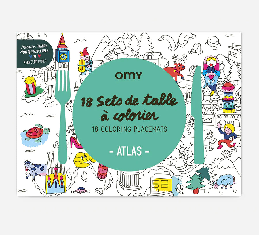 Colouring Placemats - Parkette.