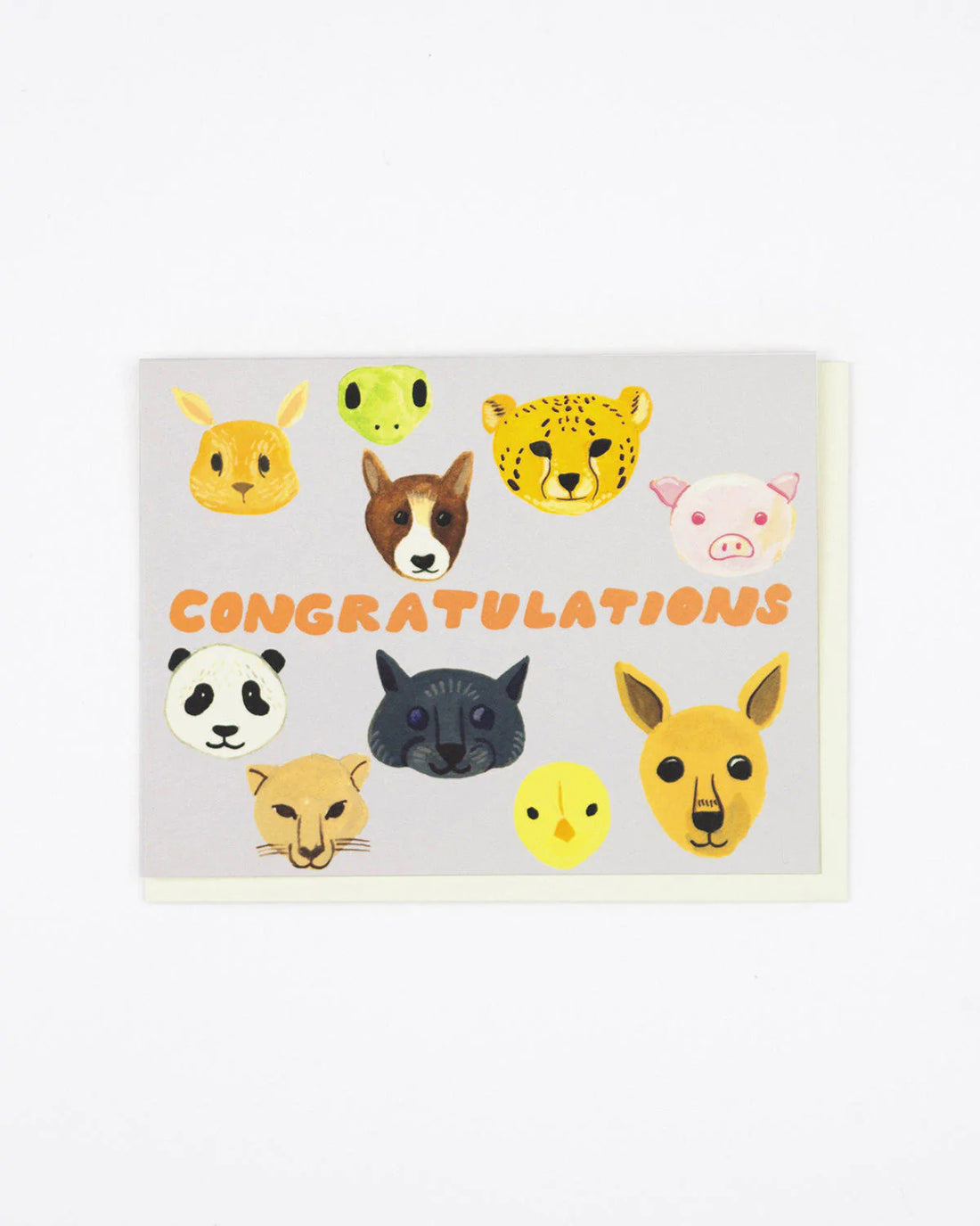 Baby Animals Congrats Card - Parkette.