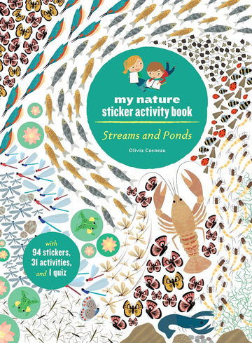 Streams and Ponds: My Nature Sticker Activity Book - Parkette.