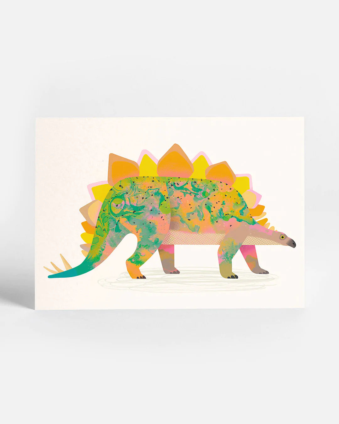 Natasha Durley Stegosaurus Postcard - Parkette.