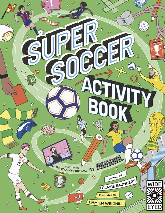 Super Soccer Activity Book - Parkette.