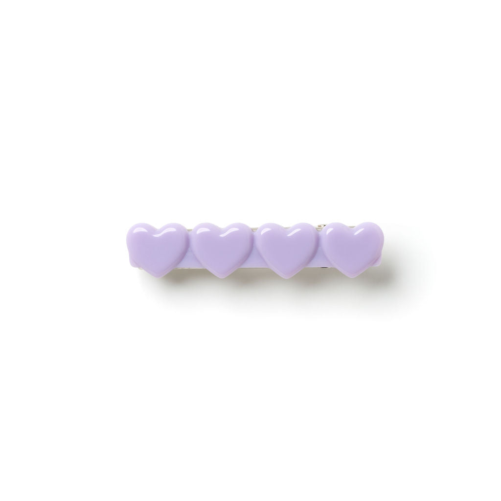 Set of 2 Heart Wunderkin Co. Hair Clips - Parkette.