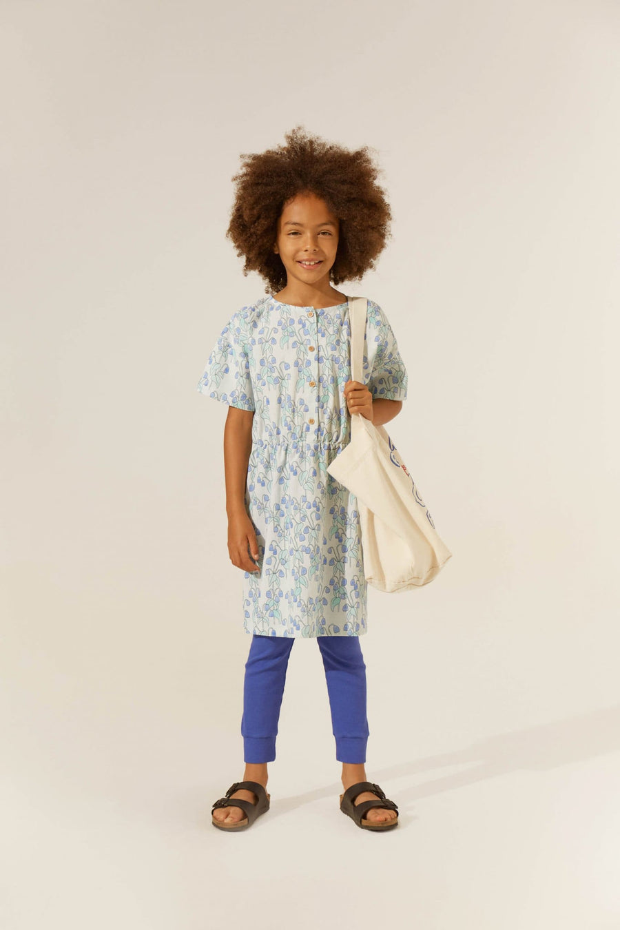 Blue Patch Leggings - Parkette.