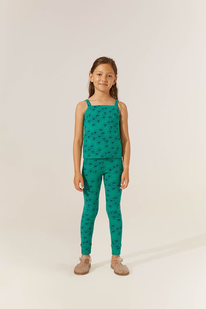 Green Daisies Tank Top - Parkette.