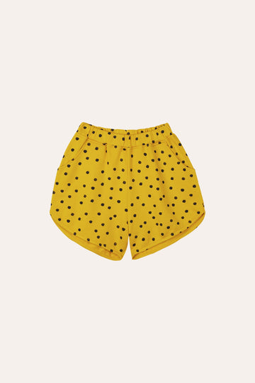 Yellow Dots Shorts - Parkette.