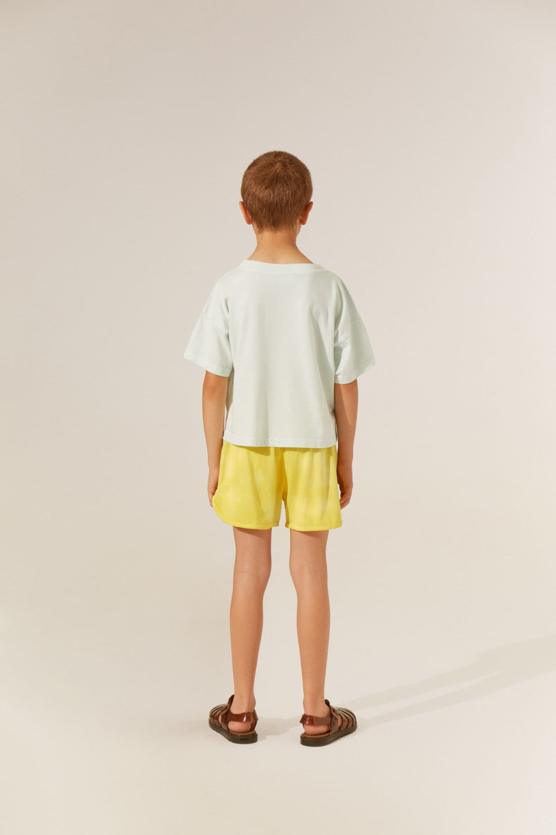 Yellow Tie Dye Shorts - Parkette.