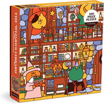 The Wizard's Library 500 Piece Puzzle - Parkette.