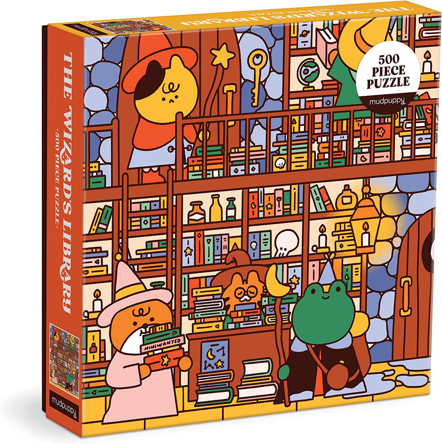 The Wizard's Library 500 Piece Puzzle - Parkette.