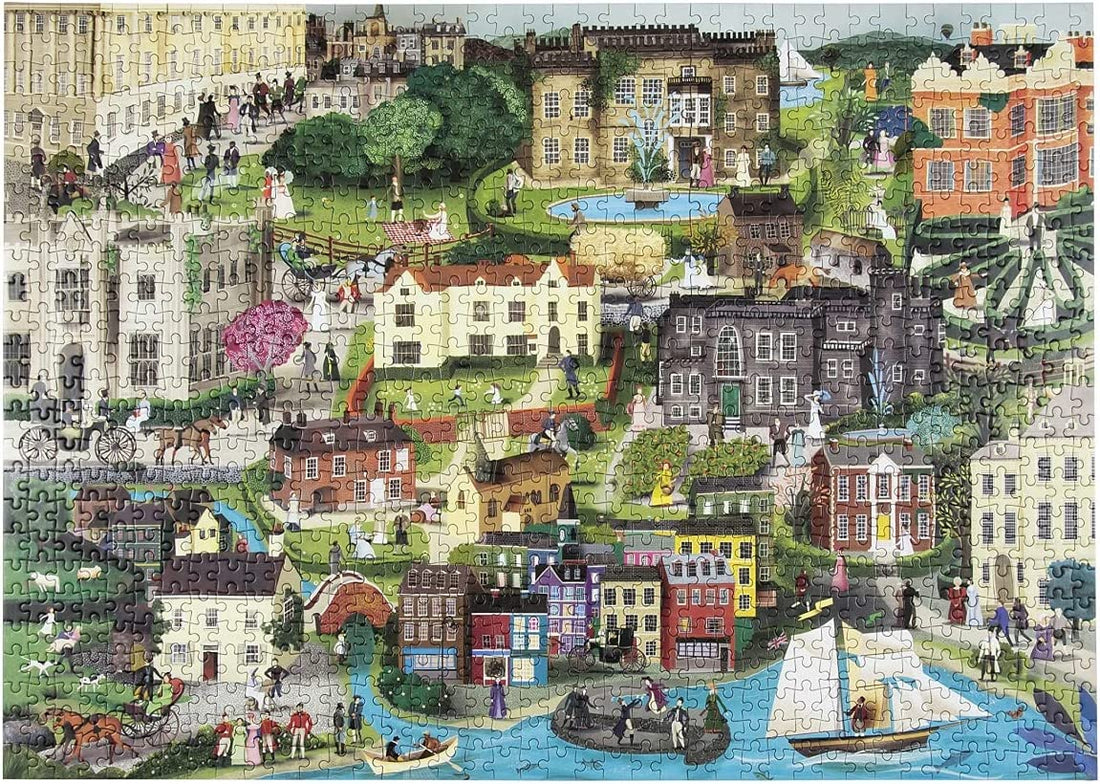 The World of Jane Austen A 1000 Piece Puzzle - Parkette.