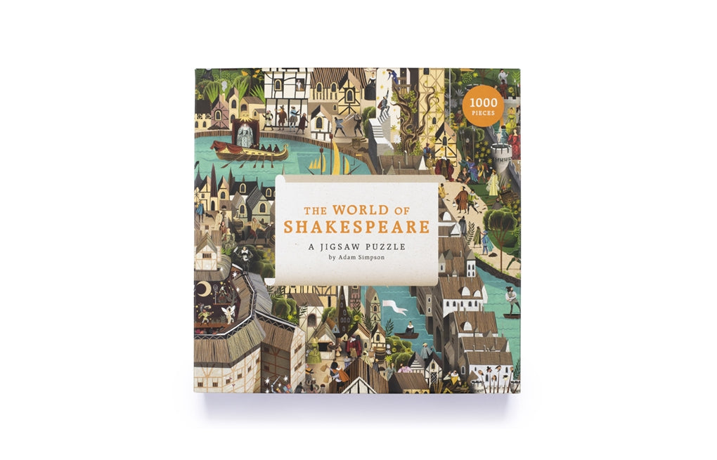The World of Shakespeare A 1000 Piece Puzzle - Parkette.