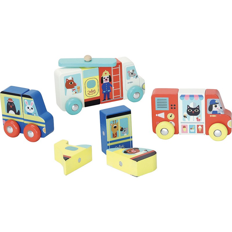 Magnetic Truck Set - Parkette.