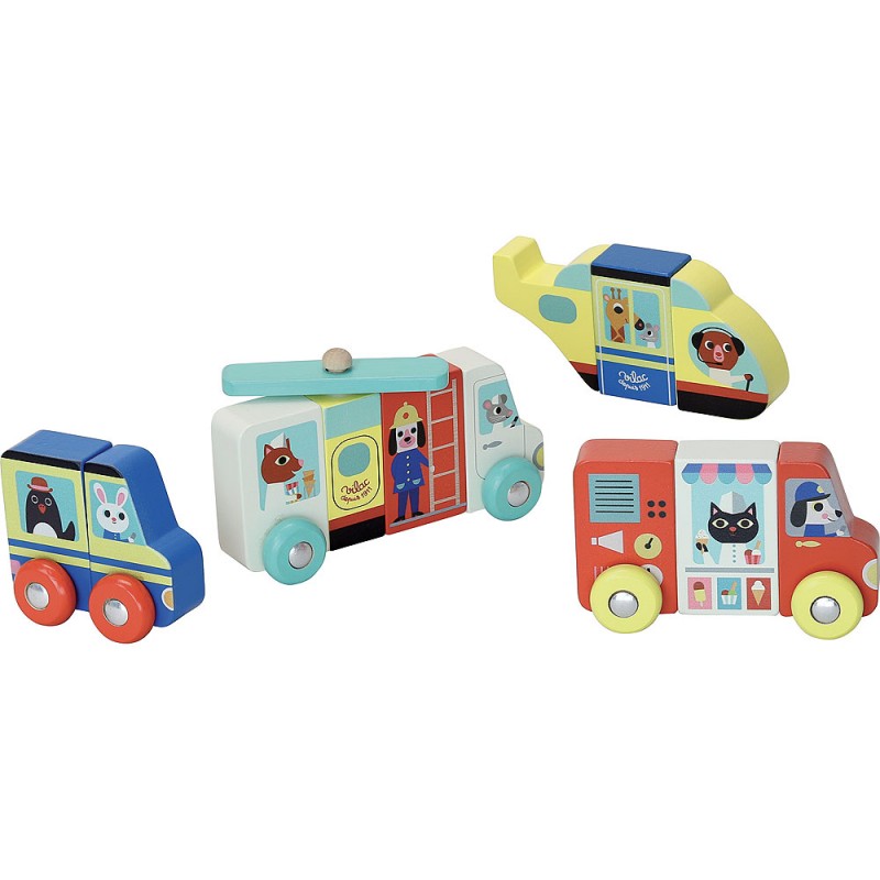 Magnetic Truck Set - Parkette.