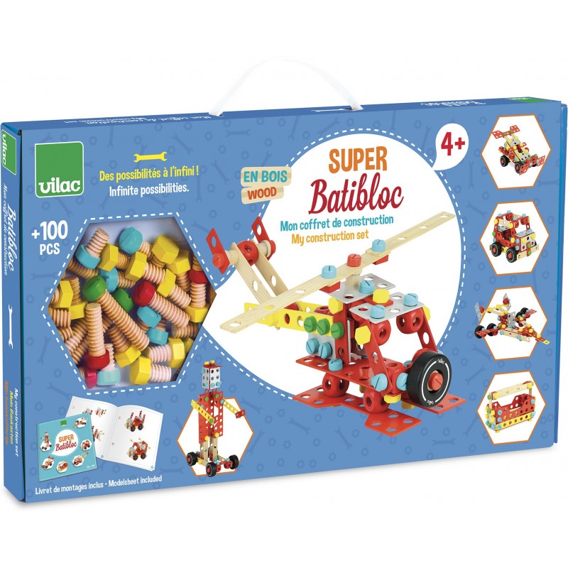 Super Batibloc Construction Set - Parkette.