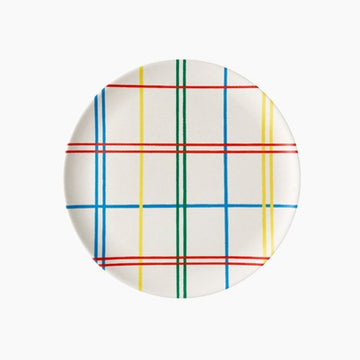 Plaid Side Plate - 4 set - Parkette.